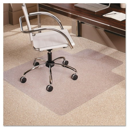 122073 Clear ROBBINS EverLife Chair Mats For Medium Pile Carpet With Lip 36 x 48 E.S